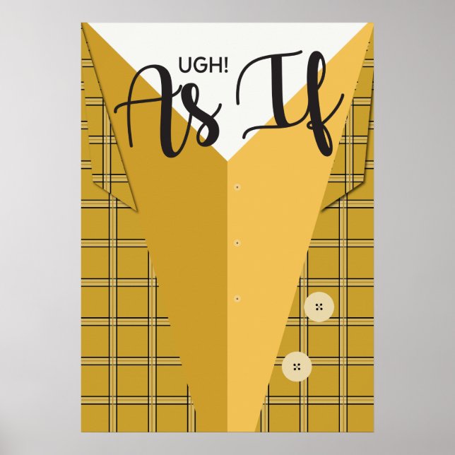 Minimalistisches Plakat (Vorne)