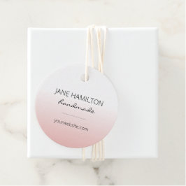 Minimalistisches Produkt-Tag Geschenkanhänger