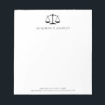Minimalistisches Rechtsanwaltsgesetz JD Notizblock<br><div class="desc">Dies ist ein Minimalistisches Rechtsanwaltsgesetz für moderne Lady Justice JD Notepad!</div>
