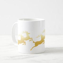 Minimalistisches Rentier Kaffeetasse