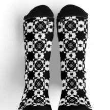 Minimalistisches Retro-Karomuster – monochromes De