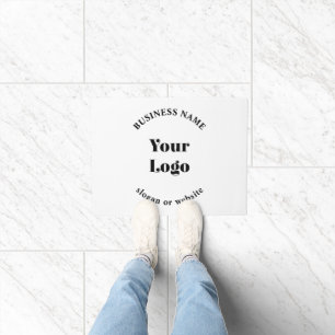Minimalistisches Retro-Modern-Template für Ihr Log Fußmatte