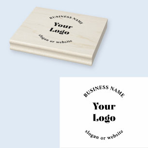 Minimalistisches Retro-Modern-Template für Ihr Log Gummistempel