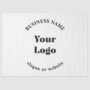 Minimalistisches Retro-Modern-Template für Ihr Log Seidenpapier