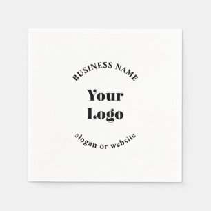 Minimalistisches Retro-Modern-Template für Ihr Log Serviette