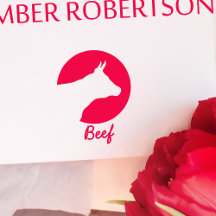 Minimalistisches Rindfleisch Hochzeitsgäste - Ausw