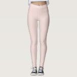 Minimalistisches Rosa, schlicht elegant und elegan Leggings<br><div class="desc">Minimalistische rot rosa solide schlicht elegante moderne schicke mädchenhafte Leggings</div>