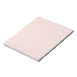 Minimalistisches Rosa, schlicht elegant und elegan Notizblock