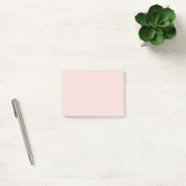 Minimalistisches Rosa, schlicht elegant und elegan Post-it Klebezettel