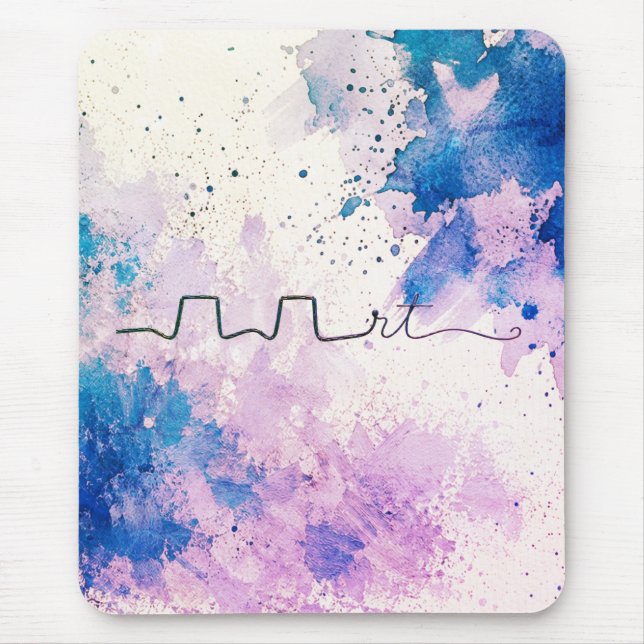 Minimalistisches RT-Design | Inspiriert von der In Mousepad (Vorne)