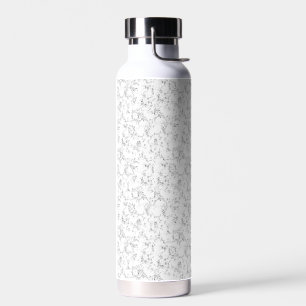 Minimalistisches Rückkehr-zur-Schule-Namensdesign Trinkflasche