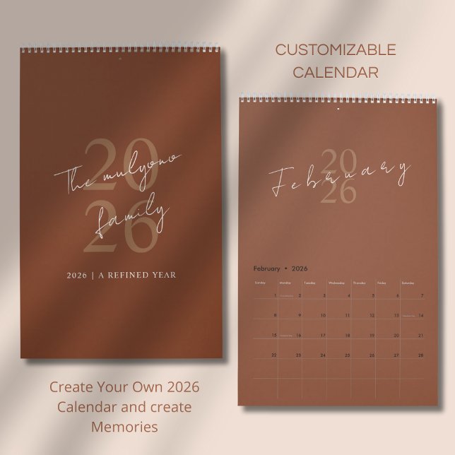 Minimalistisches sauberes Design Kalender (Von Creator hochgeladen)