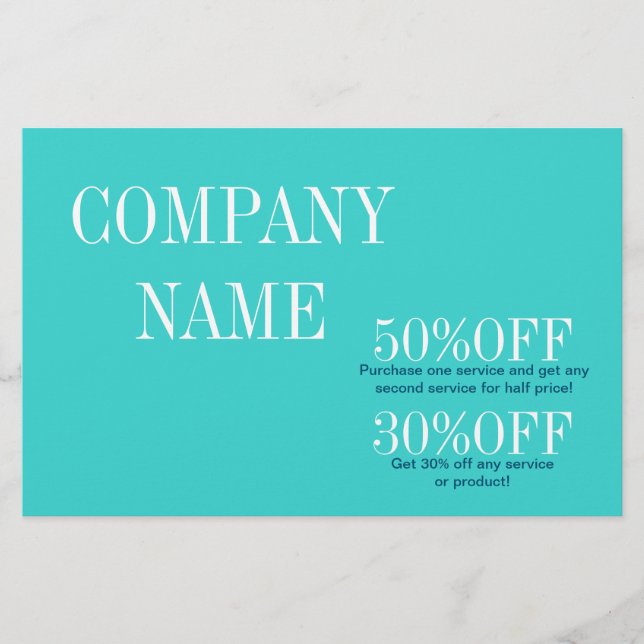 Minimalistisches Schönheitscreme Künstler Haarsalo Flyer (Vorne)