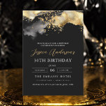 Minimalistisches Schwarz-Gold-Script zum 30. Gebur Einladung<br><div class="desc">Feiern Sie 30 Stile mit einer Minimalistischen Script Black and Gold Geburtstagseinladung! Mit schlichten Schwarz- und Goldakzenten, eleganter Schriftzeichen und einem sauberen, modernen Design Set diese Einladung den Ton für ein anspruchsvolles Fest. Es ist perfekt für jeden Ort, von schicken Salons bis hin zu intimen Ansammlungen, und verbindet zeitlose Eleganz...</div>