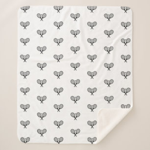 Minimalistisches Schwarz-Weiß-Paradies für Kletter Sherpadecke