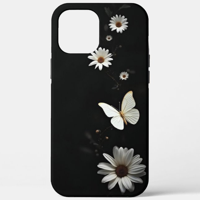 Minimalistisches schwarzes ästhetisches Cover (Rückseite)