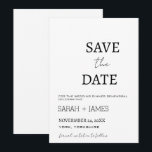 Minimalistisches Script White Wedding Dinner Probe Save The Date<br><div class="desc">Minimalistisches Script White Wedning Dinner Probe Save the Date</div>