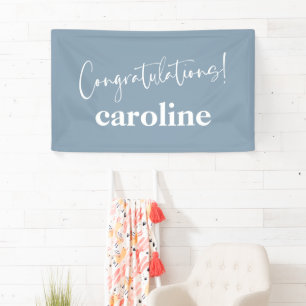 Minimalistisches Skript Individuelle Gratulation S Banner