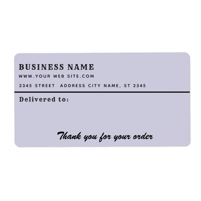 Minimalistisches Skript vielen Dank für das Mailin (Vorne)