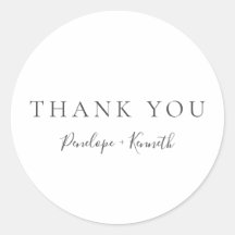 Minimalistisches SkriptWhite Moderne Hochzeit