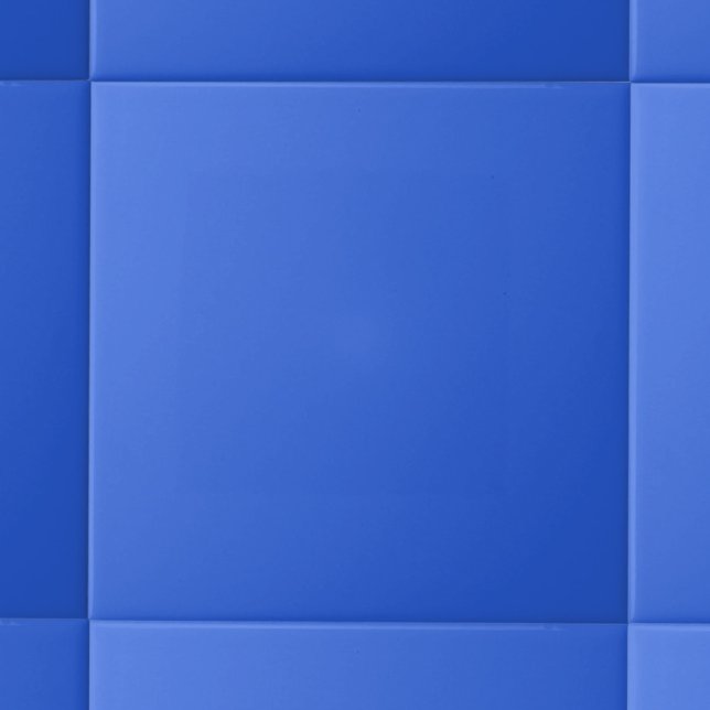 Minimalistisches Solid Color Royal Blue Fliese (Von Creator hochgeladen)