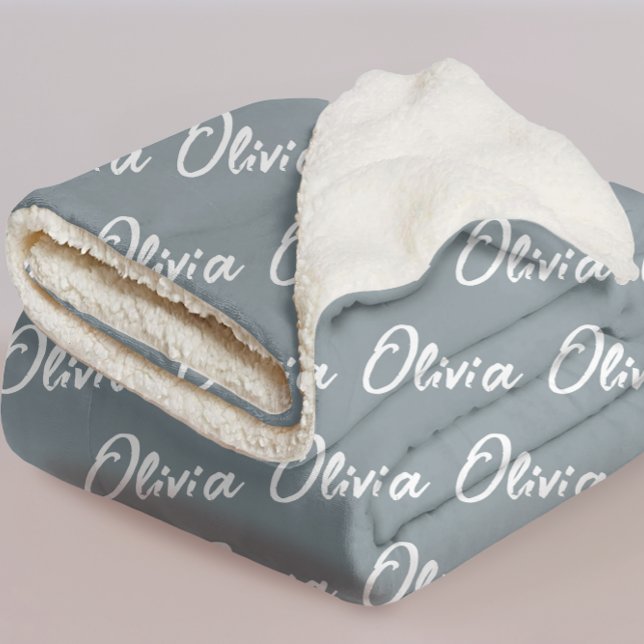 Minimalistisches stürmisches Himmel-Kundendeckchen Sherpadecke (personalized graduation blanket for student, baby shower sherpa blanket, custom bridesmaid blanket,)