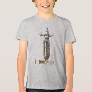 Minimalistisches Taschenmesser-Handwerk Tri-Blend Shirt