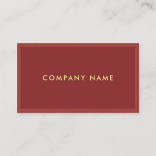 Minimalistisches Template für Elegantfarben Visitenkarte