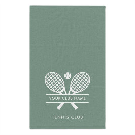 Minimalistisches Tennisteam Handtuch