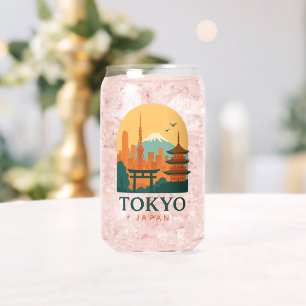 Minimalistisches Tokio Japan Reise Modern Dosenglas