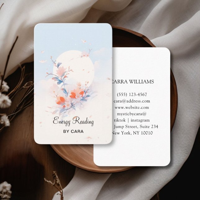 Minimalistisches, traditionelles Chinesisch Visitenkarte (Minimalist, Traditional Chinese Business Card Watercolor.)