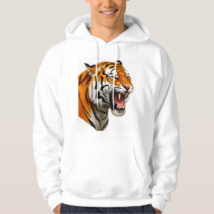 Minimalistisches transparentes Textgehäuse - 4K-De Hoodie