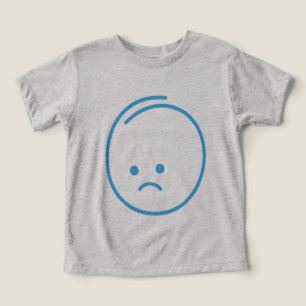 Minimalistisches Traurigkeits-Icon