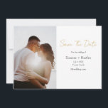 Minimalistisches und reichhaltiges Foto Save The Date<br><div class="desc">Made for you!</div>