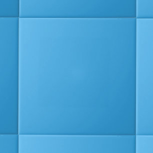 Minimalistisches Vollfarbenschmetterling Blau Fliese