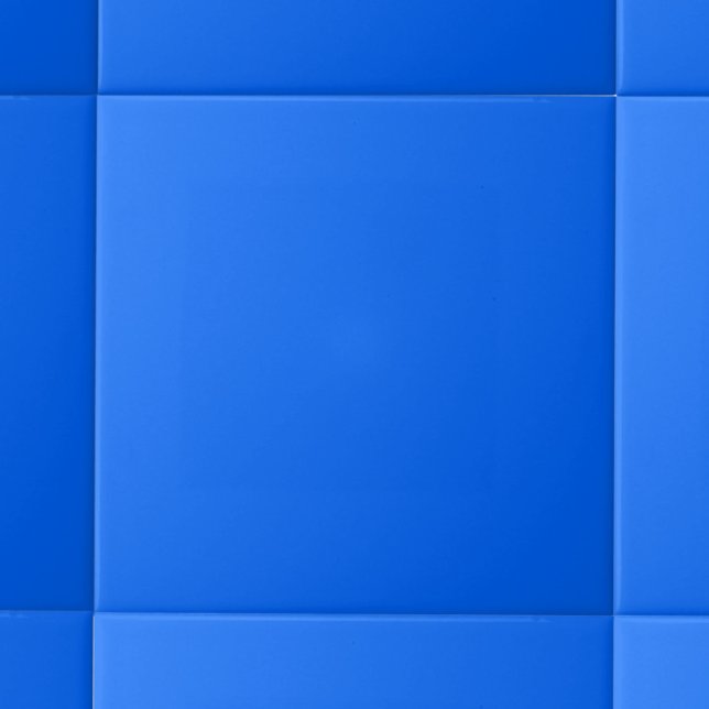 Minimalistisches Vollfarbenstrahlblau Fliese (Von Creator hochgeladen)