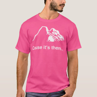 Minimalistisches Wandern Kletterparadies T-Shirt