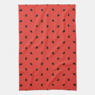 Minimalistisches Wassermelonenmuster Handtuch