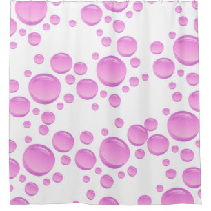 Minimalistisches Wassertropfen-Badezimmer-Dekor  Duschvorhang