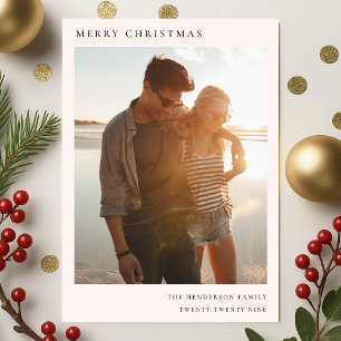 Minimalistisches Weihnachten Einfaches Informelles