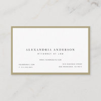 Minimalistisches Weiß Anwalt Beruflich Ozeanien