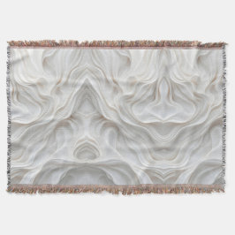 Minimalistisches weißes Marmorgewölbe Schlagstock  Decke