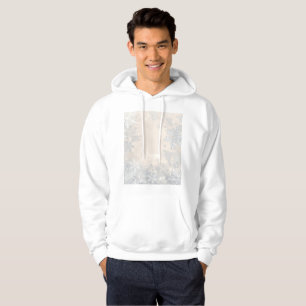 Minimalistisches Winter-Schneeflocken-Design Hoodie