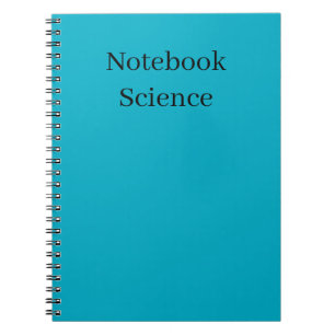 minimalistisches Wissenschaftsnotizbuch Notizblock