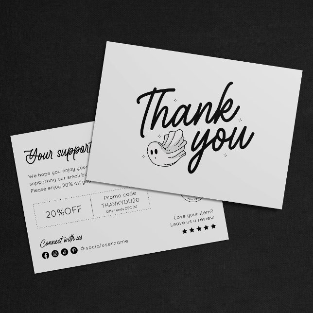 Minimalistisches, wunderschönes Halloween, danke (Von Creator hochgeladen)