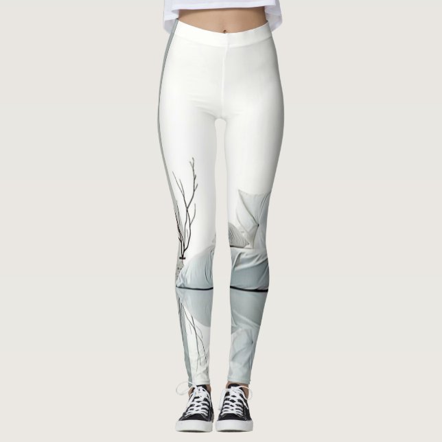 Minimalistisches Zen-Innendesign Leggings