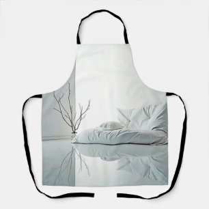 Minimalistisches Zen-Innendesign Schürze