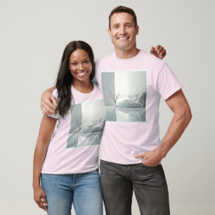 Minimalistisches Zen-Innendesign T-Shirt