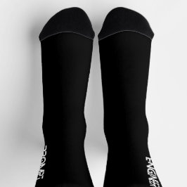 Minimalistisches Zitat des Ingenieurs Socken