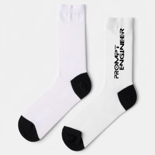 Minimalistisches Zitat des Ingenieurs Socken